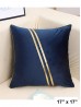 Gold Striped Cushion & Filler